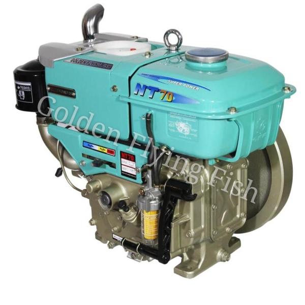 Buy cheap Horizontal NT70 2600RPM 6.6HP Small Marine Diesel Engines from wholesalers
