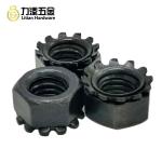 M8 Metal Self Locking Nut Stress Relieving Tempering Hexagon K-Kep