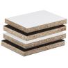 Buy cheap Interior Decoration Wood Based Panels 18mm White Melamine Particle Board from wholesalers