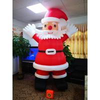 Buy cheap Small Pneumatic Christmas Inflatable Fan Built In Cartoon Fan Plastic Shell product