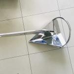 ISO OEM Silver Polish Steel Rocna 20kg Anchor For Fishing Boat