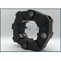Buy cheap 80A Excavator Hydraulic Pump Couplings Flex Coupling Rubber Black product
