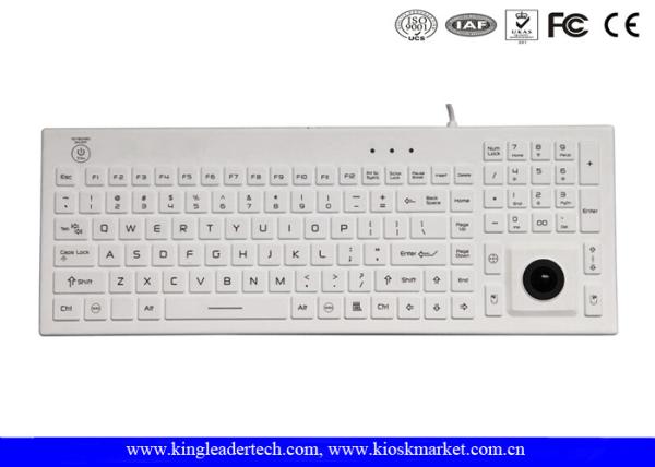 Buy cheap Norway Layout Silicone Waterproof Keyboard With Trackball And Customizable Layout from wholesalers