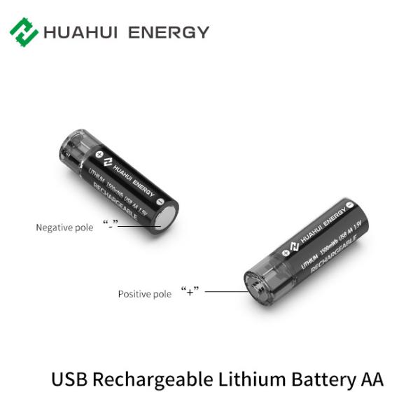 Buy cheap 1.5v Lithium Ion Li Ion Usb Rechargeable Battery NSC AA 01 1000mah from wholesalers