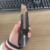 Buy cheap 25mm Black Plastic Handle Snap Off Utility Knife with Rotary Locking for Thin Sheeting from wholesalers