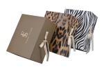 Cardboard CMYK 128gsm Magnetic Packaging Shoe Box FSC For Wine
