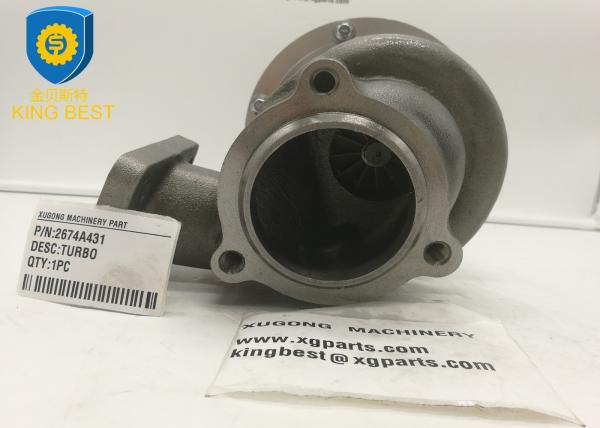 Buy cheap 2674A431 Excavator Turbocharger GT2556 For Perkins Engine 1104A-44T Wear Resistant from wholesalers