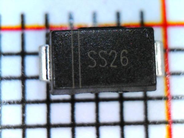 Buy cheap Good Quality Schottky Diode SS26 SMA 2A 60V For LED Appliance from wholesalers