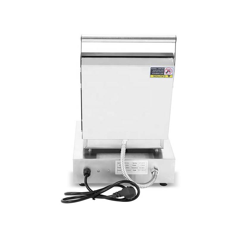 Food Beverage Shops Commercial Electric Square Waffle Maker with Single/Double Slices
