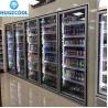 Buy cheap Gas Station Glass Door L-Type Walk in Cooler Cold Room with Refrigeration System from wholesalers
