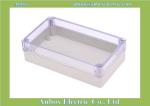 158*90*40mm ip65 clear industrial control plastic enclosure waterproof