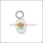 HOT sale promotional gift printed logo photo frame acrylic keychain keyrings