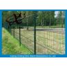 Buy cheap Triangle Curved Green Metal Wire Mesh Fence Wire Diameter 5.0mm from wholesalers