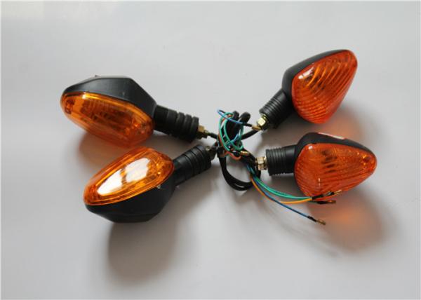 Buy cheap Yellow Plastic Motorcycle Led Rear Lights , Led Stop Turn Tail Lights Motorcycle from wholesalers