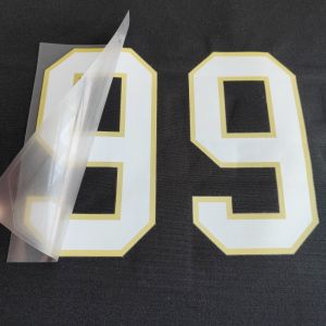 Buy cheap Custom Heat Transfer Letters And Numbers Durable Iron On Letters And Numbers from wholesalers