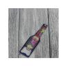 Buy cheap Printed Logo Bottle Shape Stainless Steel Bottle Opener,Die punched stainless steel beer bottle shaped beer bottle open from wholesalers