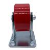 Buy cheap 6 Inch Rigid Red Polyurethane Tread Heavy Duty Caster from wholesalers
