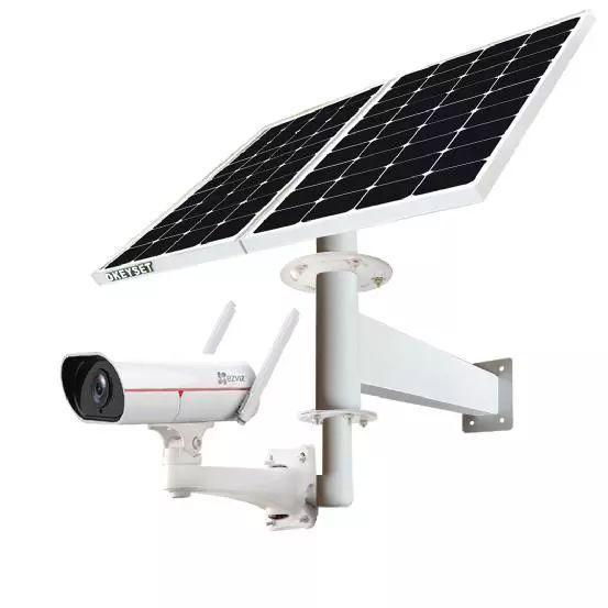 Buy cheap Waterproof WIFI 4G Solar Security Camera Outdoor 15W COMS Sensor from wholesalers