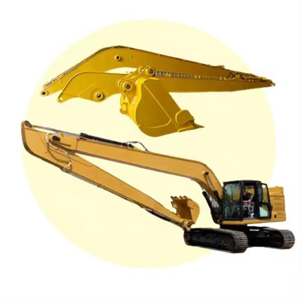 Construction Machinery Long Reach Boom Arm With Excavator Bucket Cylinder Long