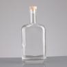 Buy cheap 750ml 620g Flint Square Engraved Glass Wine Spirit Bottle with Exquisite Craftsmanship from wholesalers