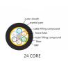 Buy cheap PBT G652D ADSS Fiber Optic Cable 24 Core Single Sheath Armid Yarn from wholesalers
