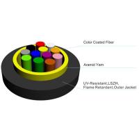 Buy cheap G652D Micro ADSS Multimode Fiber Optic Cable Ftth Indoor Tight Buffer Structure product
