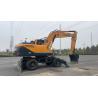 Buy cheap New Arrival Hydundai 210w-9 Wheel Excavator 20 Ton Second Hand Hyundai Wheel Digger from wholesalers