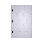 RAL Color Powder Coated 0.6mm Waterproof Metal Lockers