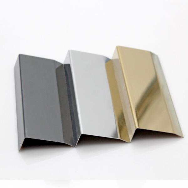 Buy cheap Mirror Finish Silver Stainless Steel Trim Strip 201 304 316 for wall ceiling furniture decoration from wholesalers