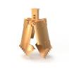 Buy cheap Double Bottom Double Open Clay Drilling Bucket For Rotary Drilling Rig from wholesalers