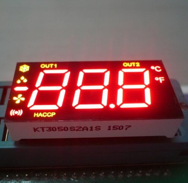 Quality Ultra Red / Yellow Numeric LED Display 0.5 inch for Refrigerator Control for sale
