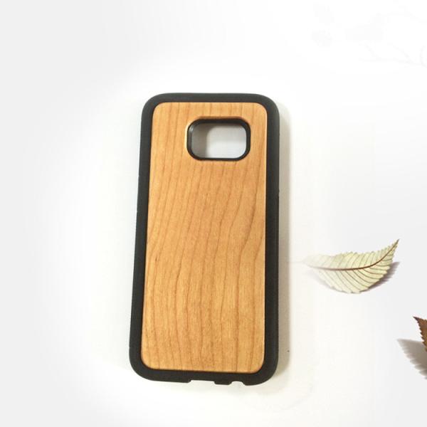 Buy cheap Samsung S7 Wood Cell Phone Case , Bamboo Texture Wooden Phone Cover from wholesalers