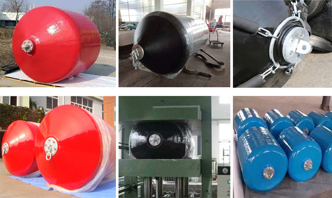 Colorful PU EVA Floating Foam Fender 2000*3500mm Ocean Guard Fenders