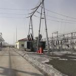Hot Dip Galvanized / Painting Substation Steel Structures For Transmission Line