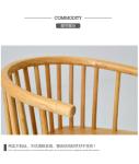 Leather and Solid Wood Chairs For Dining Room / Living Room Customized