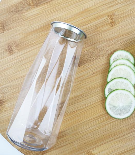 Buy cheap Dry Goods 0.5L Food Container Jars With Snap Lids Diamond Shape from wholesalers