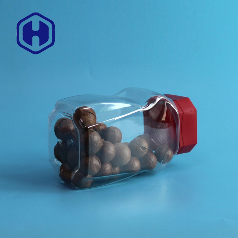 850ml Unique Bpa Free Plastic Packaging Jar For Coffee Powder