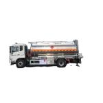 15m3 CIMC LINYU Dongfeng Oil Tanker Truck Aluminum Alloy Liquid Fuel Transport