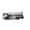Buy cheap 15m3 CIMC LINYU Dongfeng Oil Tanker Truck Aluminum Alloy Liquid Fuel Transport Vehicle from wholesalers