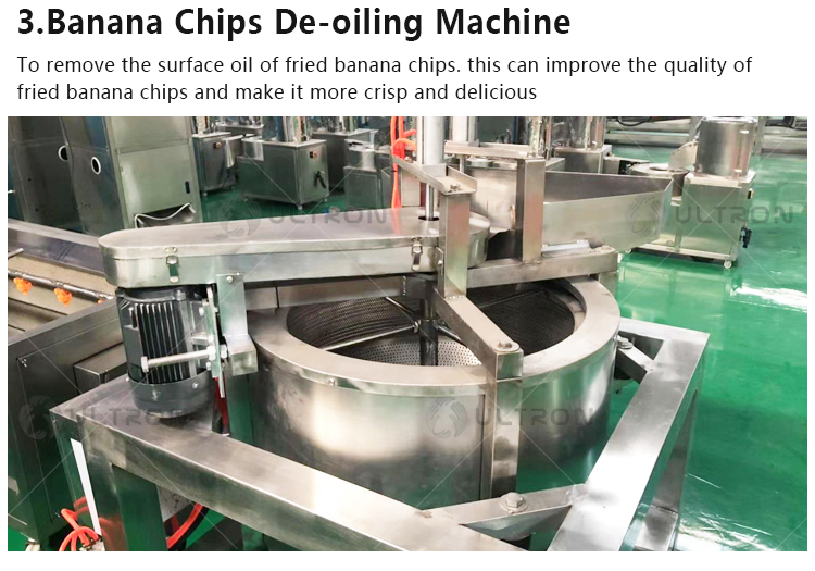 Fully Automatic Fresh Banana Chips Processing Equipment for 50-1000kg/h Capacity