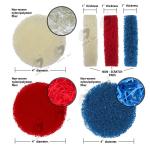 11pcs Electric Drill Cleaning Brush Kit For Floor Carpet And Car Wash