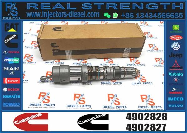 Buy cheap fuel injector 4902828 4088431 4902827 injector for cummins QSK60 from wholesalers