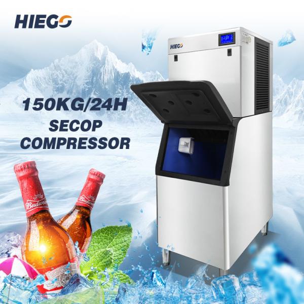 Buy cheap Cube Automatic Ice Machine 150kg Air Cooling Industrial Ice Making from wholesalers