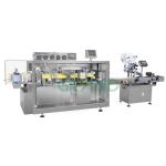 Olive Oil Plastic Ampoule Filling And Sealing Machine / Automatic Liquid Filling