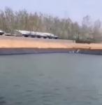0.1mm 3mm HDPE Geomembrane Pond Liner for Fish Shrimp Farm 100% Virgin HDPE