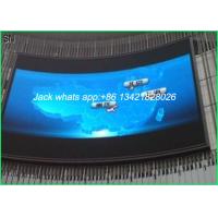 Buy cheap Slim P10 Outdoor Curve LED Display , LED Large Screen Display Quick assemble product