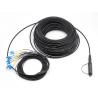 Buy cheap G657A1 OptiTap MPO To LC UPC 12 Cores Outdoor Waterproof Cable 9/125 LSZH Jacket from wholesalers