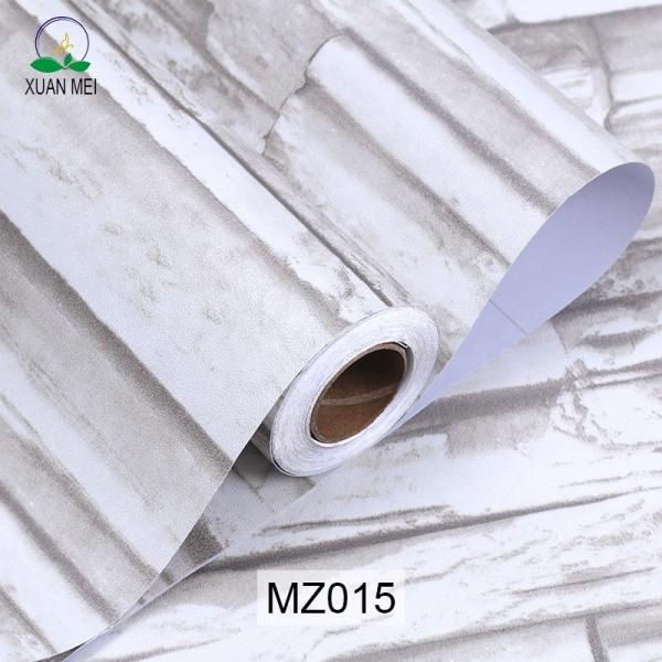 Buy cheap 3D Slate Stone Brick Effect Wallpaper PVC 3D Brick Wallpaper For Walls from wholesalers