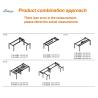 Buy cheap Glass Open Space Workstation of Office for Streamlined Office Design from wholesalers