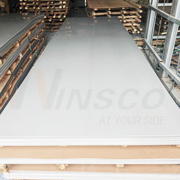 Buy cheap WinscoMetal 4Ftx8ft 0.6mm Thick 201 Grade Inox Metal Sheet 1220mmx2440mm Stainless Steel 2B Mill Finished Plate from wholesalers